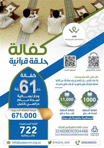 كفالة حلقة قرآنية 