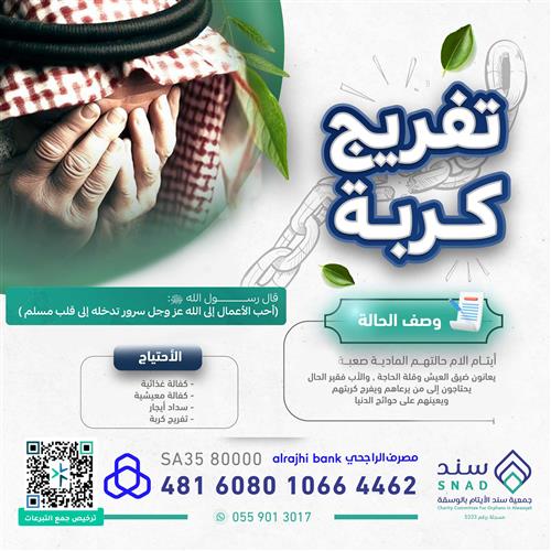 أيتام الأم .... من يرعاهم ويرافق النبي في الجنة 