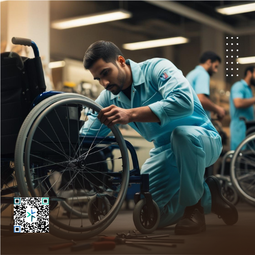  برنامج صيانة الكراسي المتحركة 
