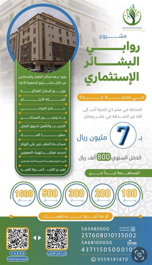 مشروع مبنى روابي البشائر