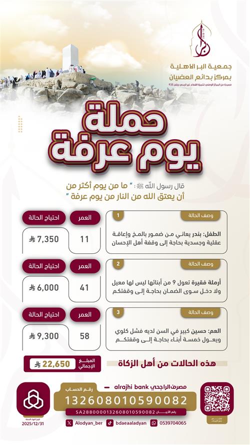 صدقتك في يوم عرفة