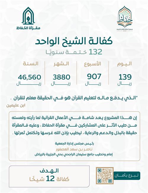 كفالة معلم في مقرأة الحفاظ - 2