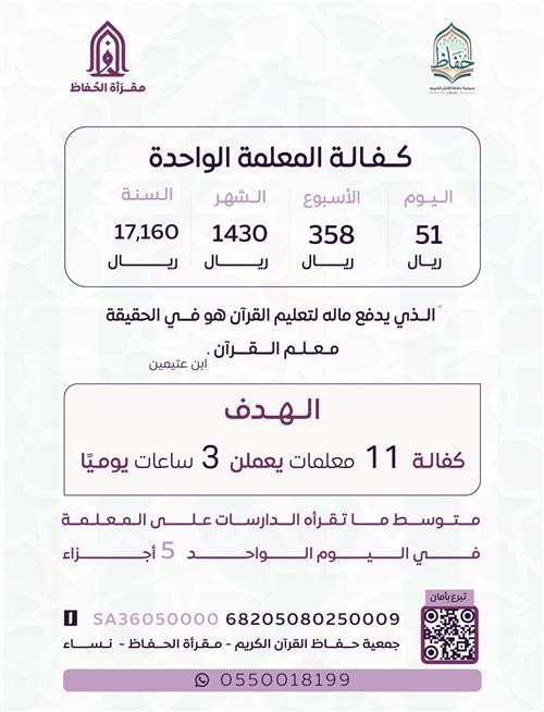 ليكون لك مثل أجرها 