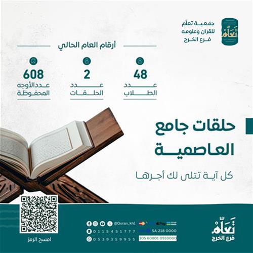 حلقات جامع العاصمية 