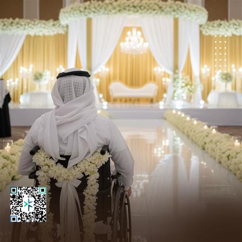 من ذوي الإعاقة، والزواج أمله ليكتمل قلبه!