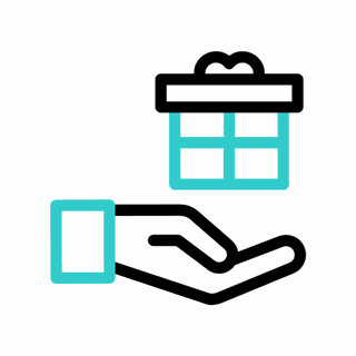 بطاقة إهداء تبرع والشهايد الوقفية 