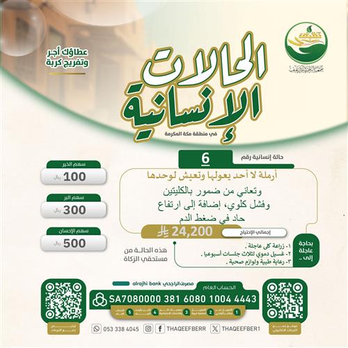 حالة إنسانية رقم 6