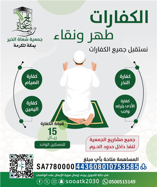 الكفارات(كفارة صيام- كفارة يمين - كفارة نذر)