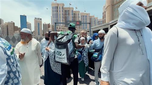 استقبال ضيوف الرحمن  | المعتمرين _ الزوار - الحجاج 