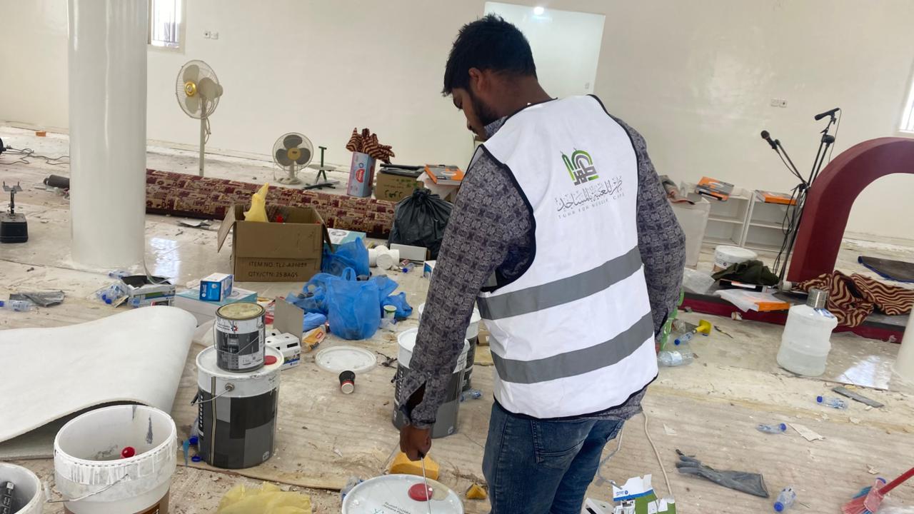 تواصل الجمعية أعمال الصيانة بدعمكم المبارك  2025/12/17 م 