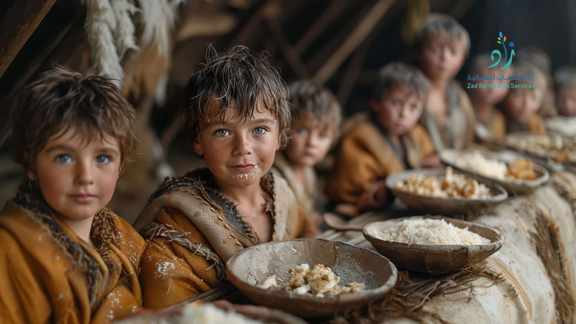 إطعام الأسر المحتاجة: لمسة خير تُنير حياة أسر كاملة