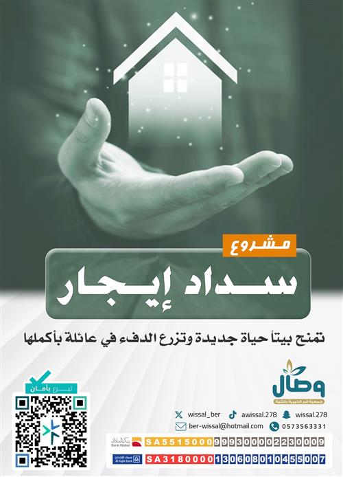 سداد ايجار منازل المعسرين 