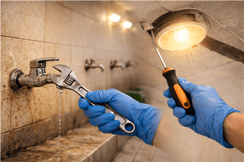 🚨 حالة عاجلة – تهيئة مسجد قبل رمضان 🚨