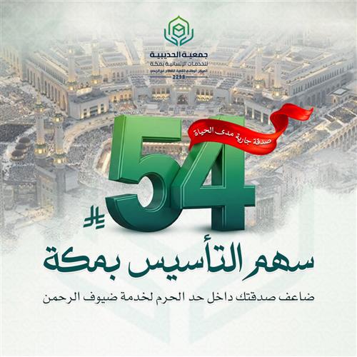 مشروع سهم التأسيس بمكة- جمعية الحديبية
