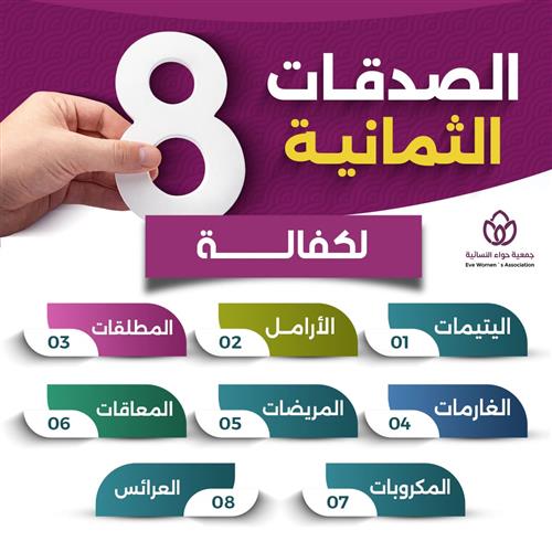 الصدقات الثمانية 