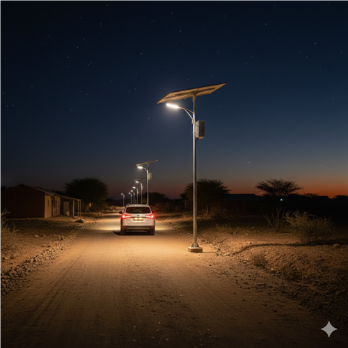 مشروع "طاقة النور" (إنارة شمسية) 