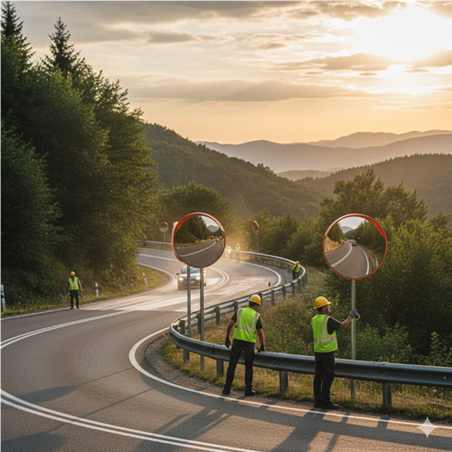 مشروع "عين الطريق" (مرايا المنعطفات) 