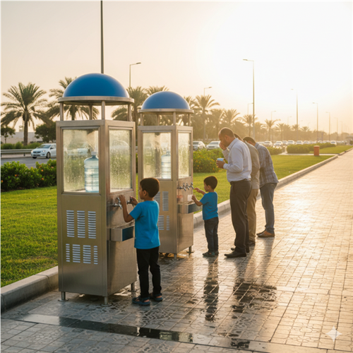 مشروع "تبريد" (ثلاجات ماء سبيل) 