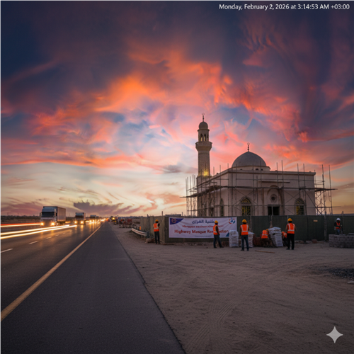 مشروع "مصلى الطريق" 