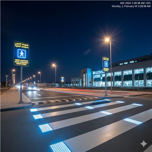 مشروع "أمان المعابر" (خطوط المشاة) 