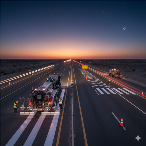 مشروع "تحديد" (خطوط الطرق) 