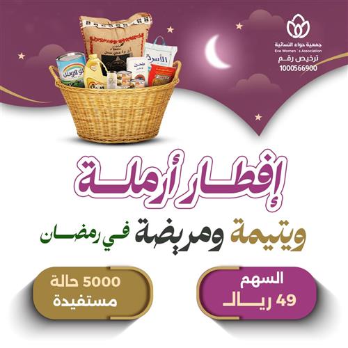 إفطار أرملة ويتيمة ومريضة في رمضان 