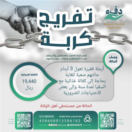 ◾ حالة تفريج كربة◾ رقم 1