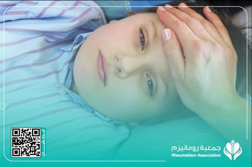 طفلة تعاني من مرض الذئبة الحمراء