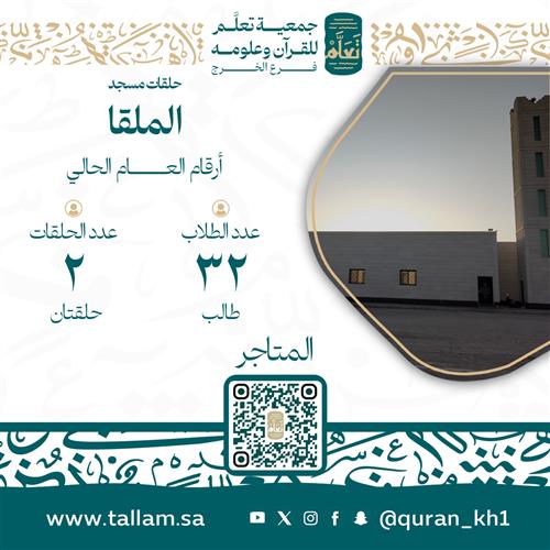 حلقات مسجد الملقا