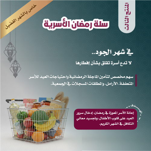 سلة رمضان الأسرية