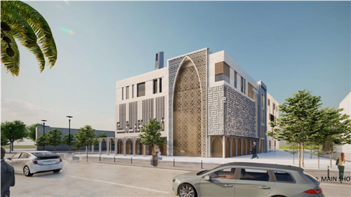 بناء مسجد كالي في كولومبيا