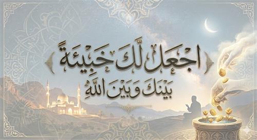 اجعل لك خبيئة 