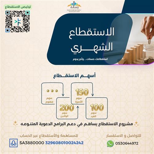 انت داعية بمالك .. أجرٌ دائم وأثر مستمر!