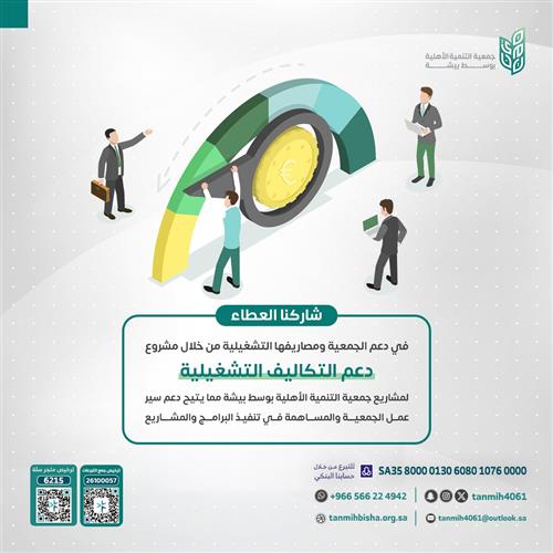 المصاريف التشغيلية للجمعية  