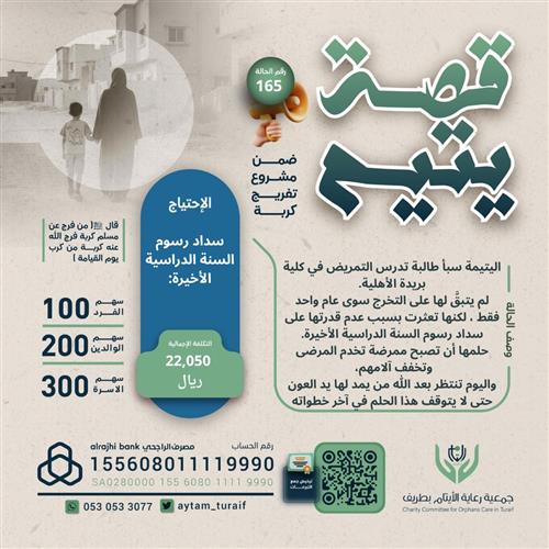 حالة اليتيمة سبأ (165)
