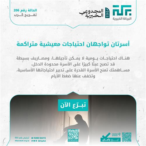 حالة 206 - مساعدات نقدية