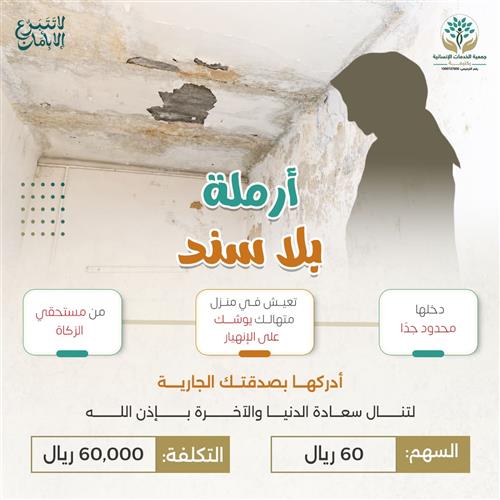 أرملة بلا سند