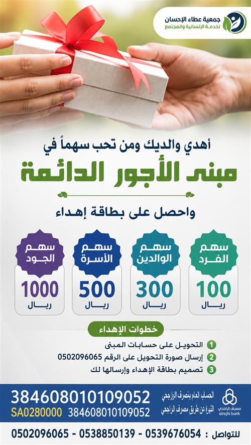 إهداء مبنى الأجور الدائمة 