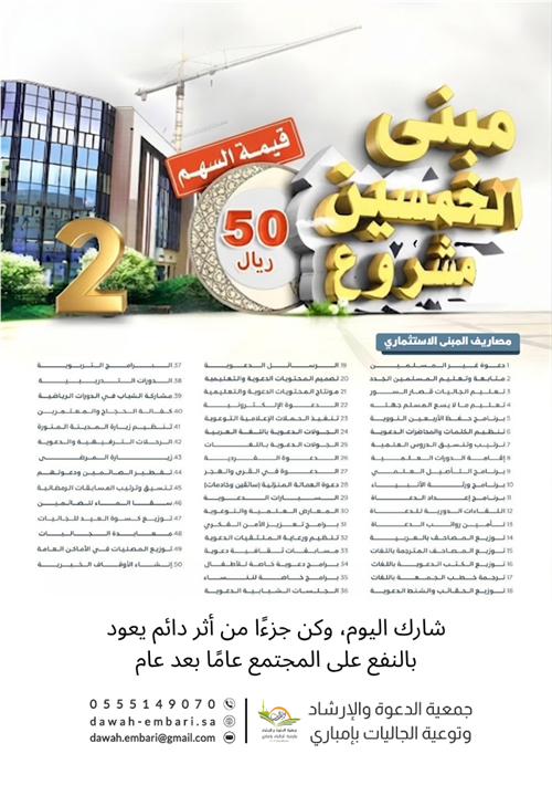 مبنى الخمسين مشروع الثاني  