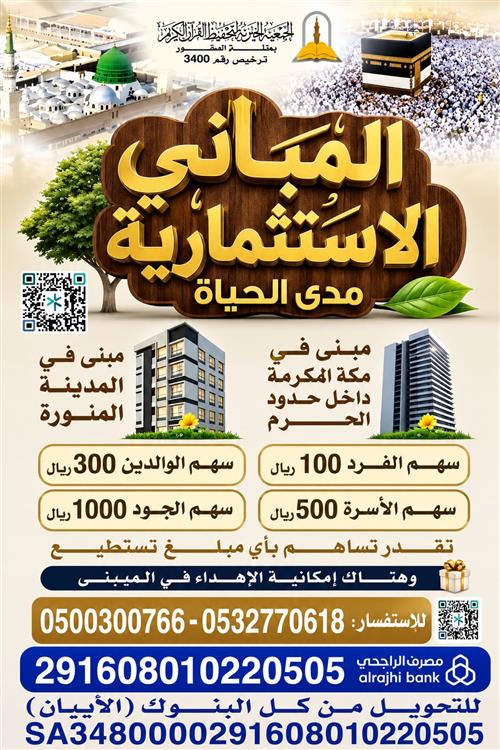 المباني الاستثمارية مدى الحياة
