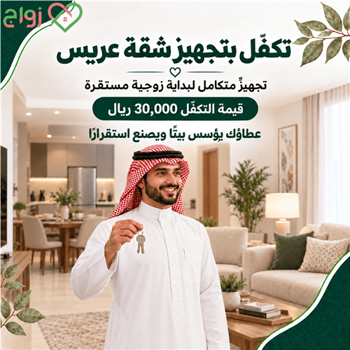 بيتٌ مكتمل لبداية زوجية مستقرة